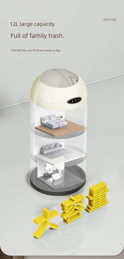 Merun Kitchen and Bathroom Inductive Ashbin - Kaiju Mafia