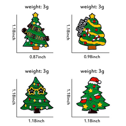 Cute Christmas Enamel Pins