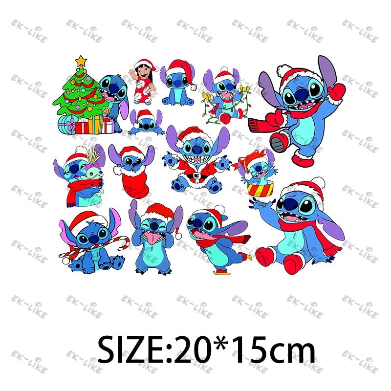 Disney Christmas Iron Transfers - Kaiju Mafia