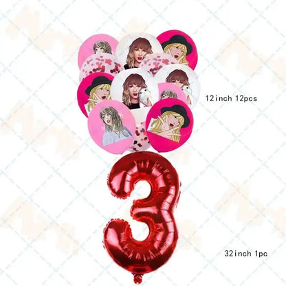 Taylor Birthday Party Supplies - Kaiju Mafia