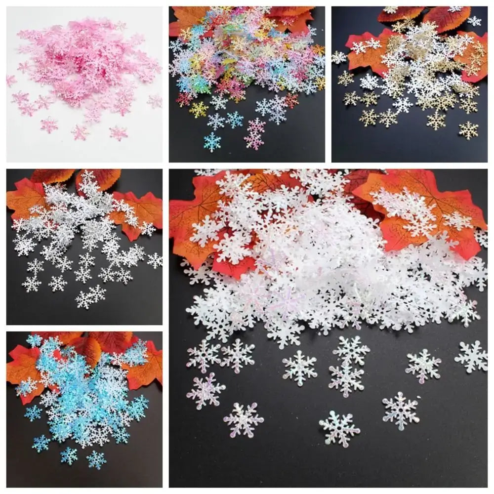 Glitter Christmas Snowflakes Confetti