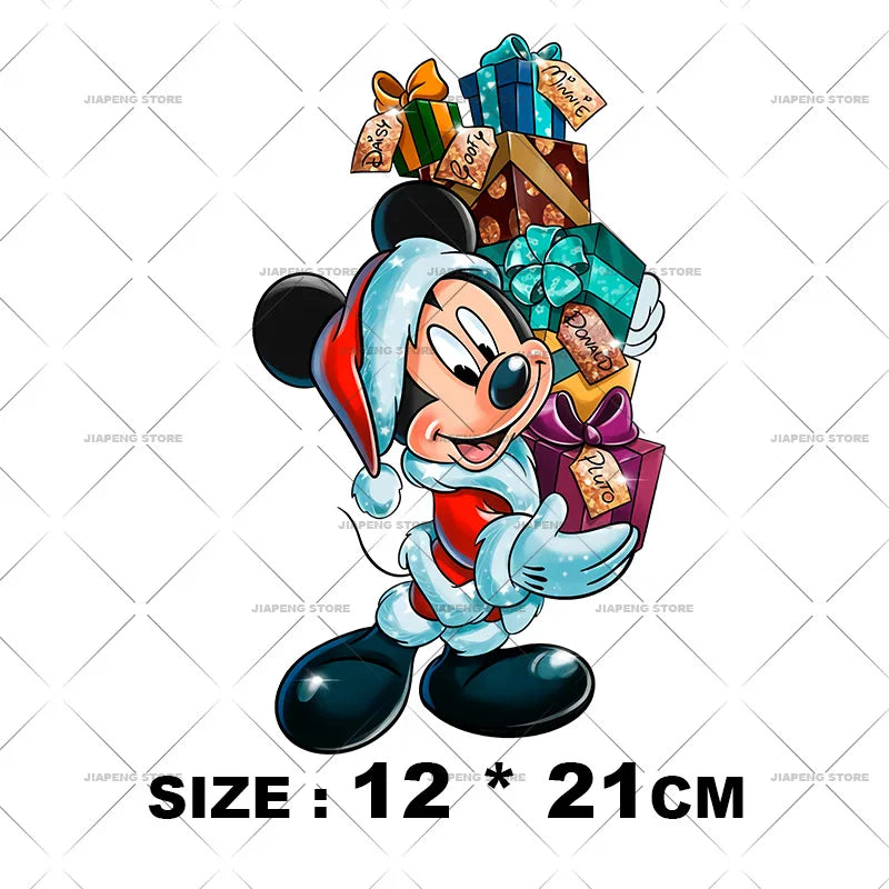 Minnie Mouse Christmas Stickers