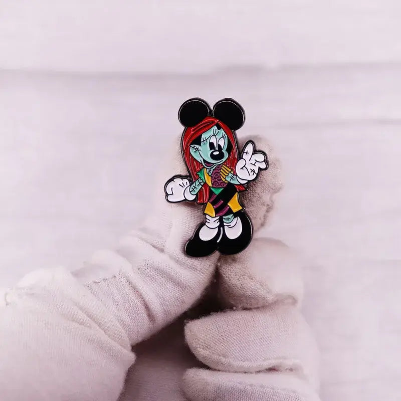 Mickey Minnie Cartoon Pins