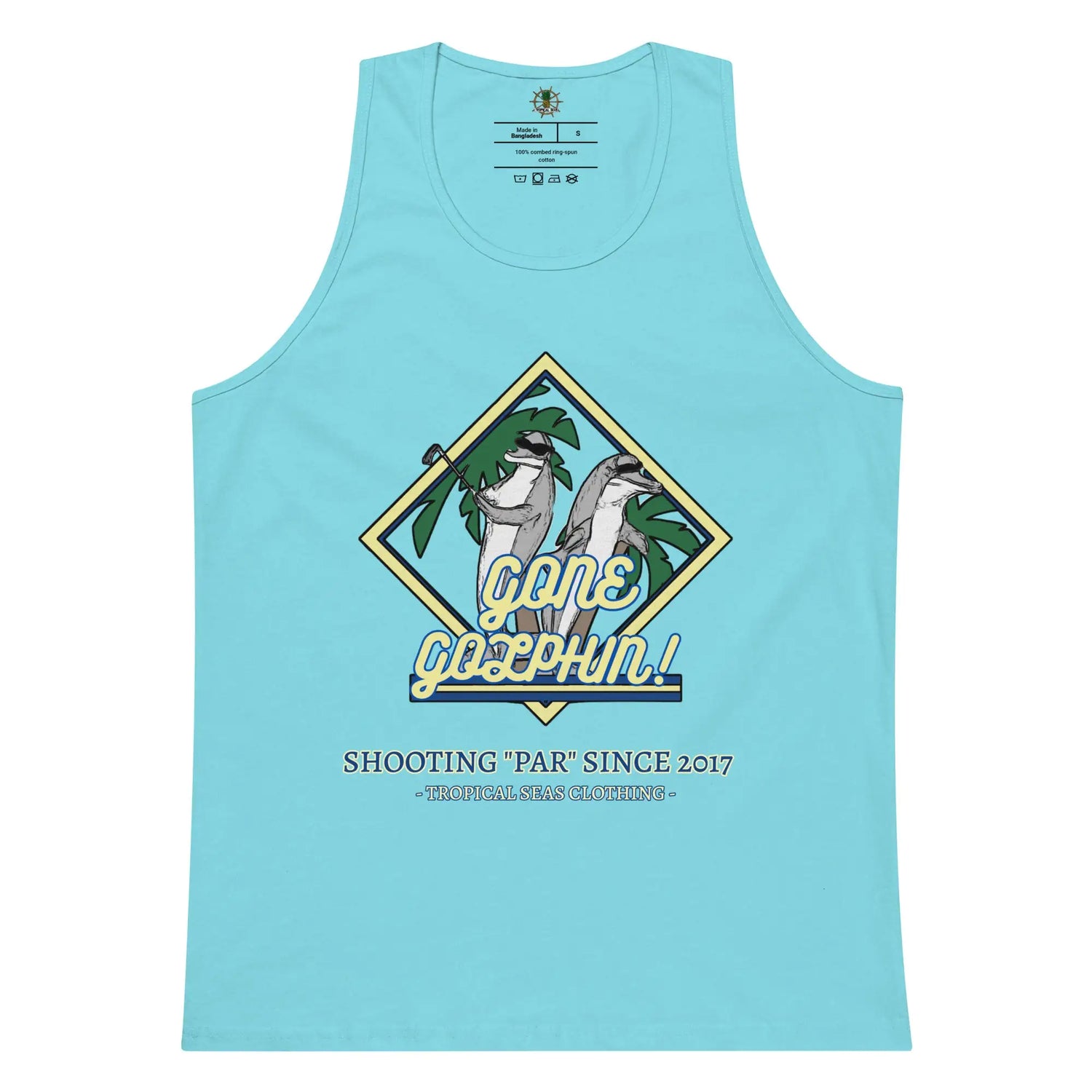 Men’s Premium Gone Golphin Tank Top - Kaiju Mafia
