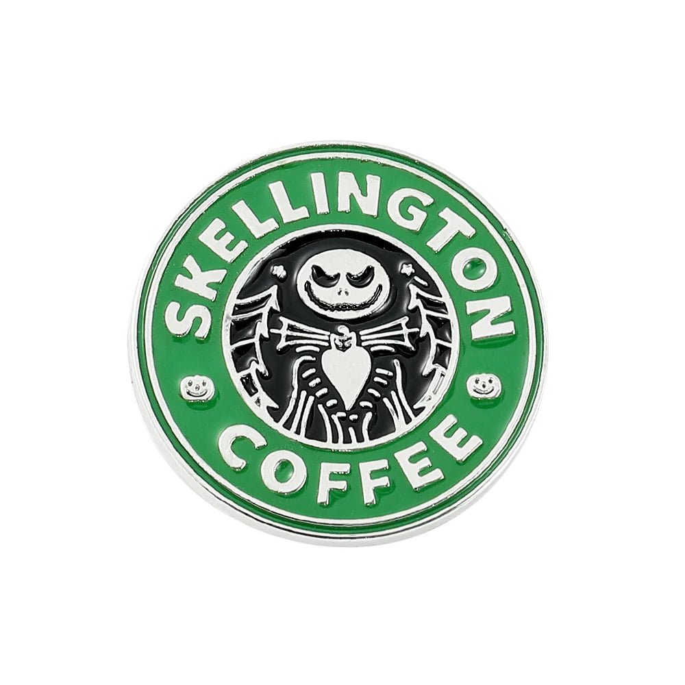 Disney The Nightmare Before Christmas Enamel Pin Cartoon Figure Sally Jack Skellington Metal Badge Brooch Kawaii Accessories - Kaiju Mafia