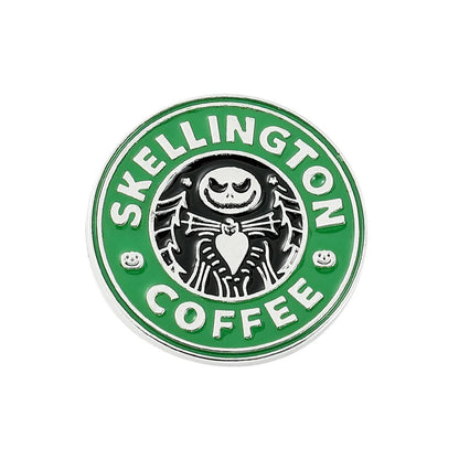 Disney The Nightmare Before Christmas Enamel Pin Cartoon Figure Sally Jack Skellington Metal Badge Brooch Kawaii Accessories - Kaiju Mafia