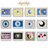 Hapiship 2024 Top Fashion Eye Moon Star Fish Spider Poker Queen Charm Italian Links Fit 9mm Bracelet Making DIY Jewelry DJ854 - Kaiju Mafia