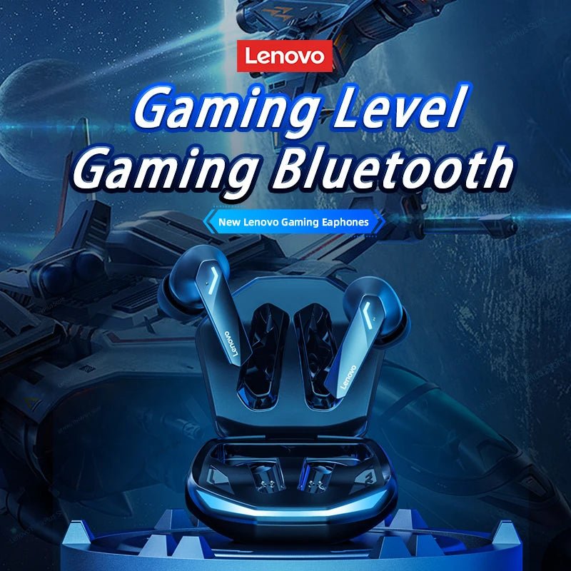 Lenovo GM2 Pro Bluetooth Wireless Earbuds - HD Call Dual Mode Gaming Headset - Kaiju Mafia