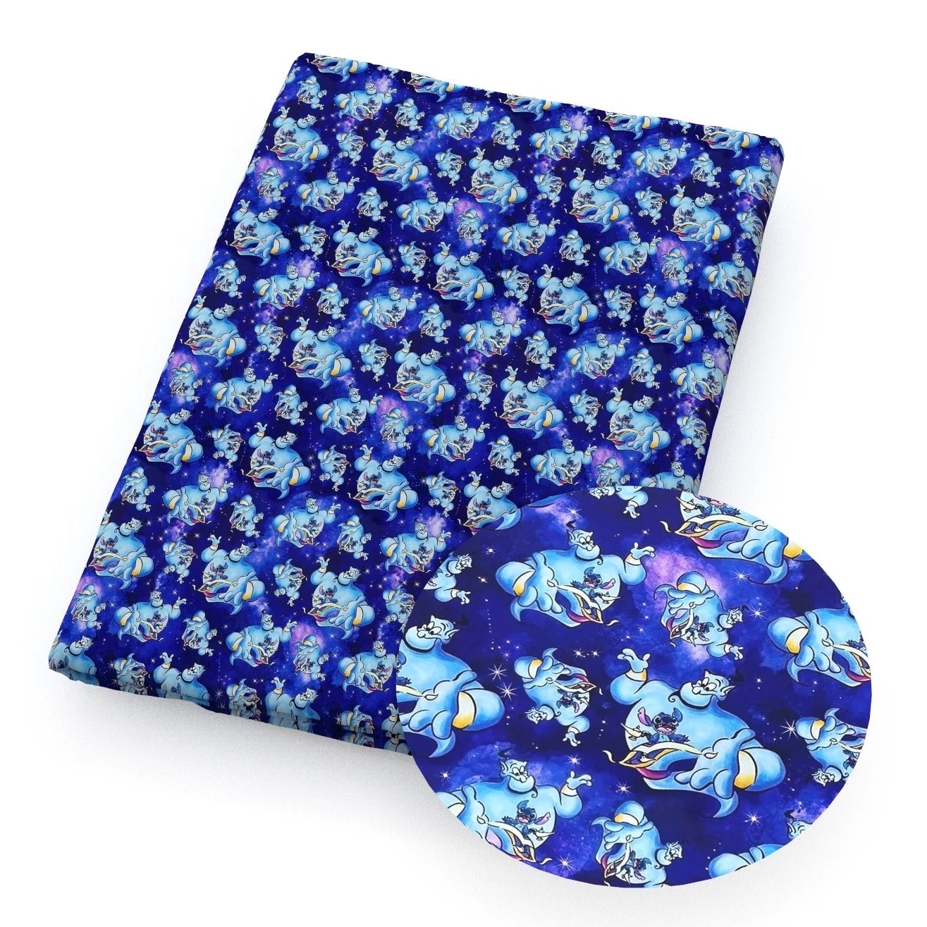 Disney Lilo And Stitch 50*145cm Polyester Cotton Fabric Sewing Quilting Fabric Needlework Material DIY Handmade - Kaiju Mafia