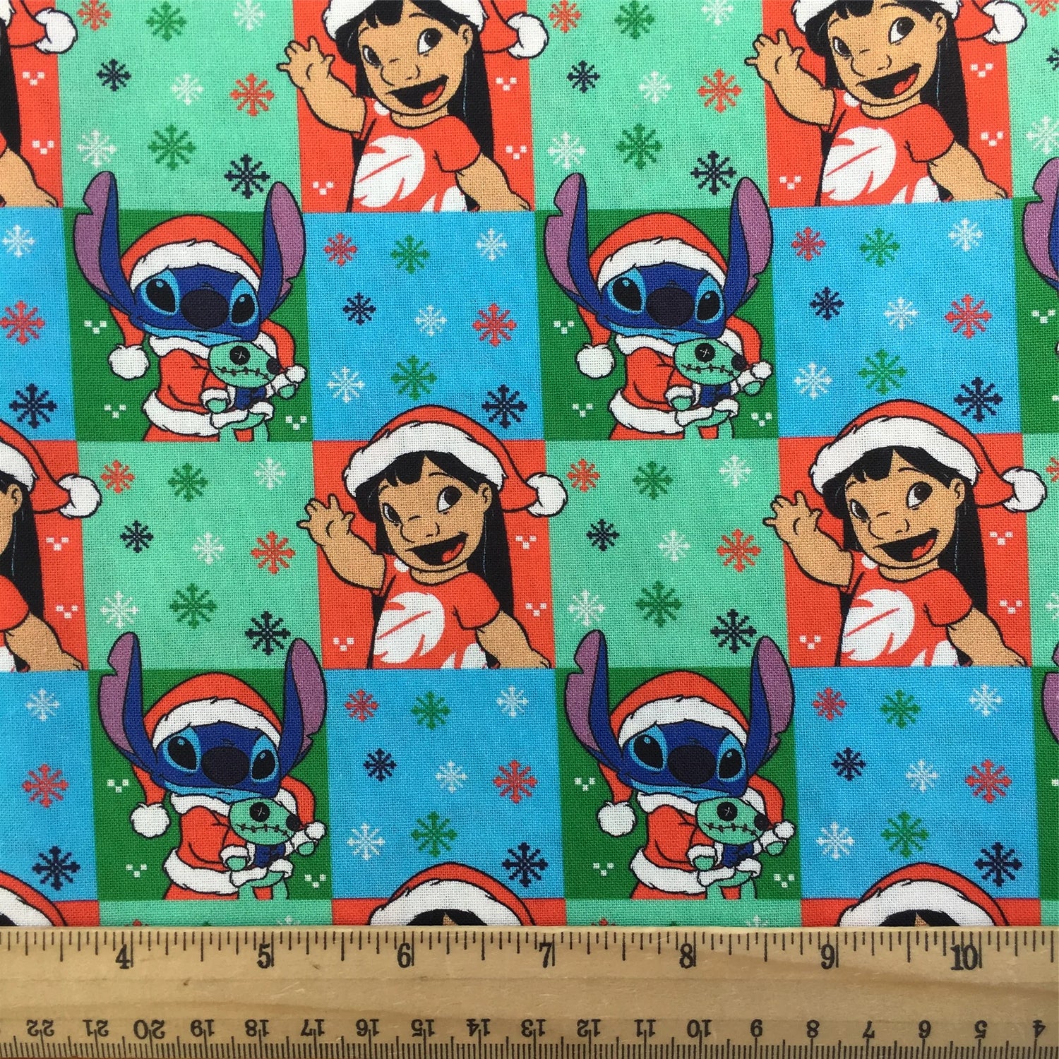 Disney Christmas Princess 50*145cm 100% Cotton Fabric Sewing Quilting Fabric Needlework Material DIY Handmade Patchework - Kaiju Mafia