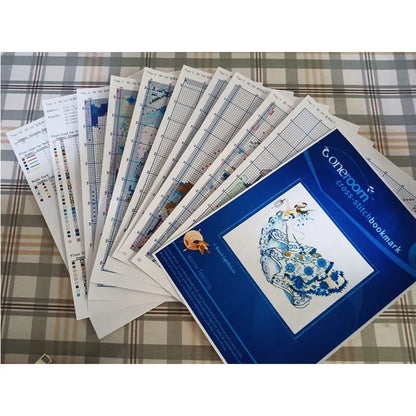 Pillow Christmas man 42 - 40 Embroidery Cross Stitch Kits Craft DIY Needlework Cotton Canvas High - quality - Kaiju Mafia