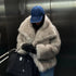 Luxury Gradient Fluffy Fur Coats for Women - 2024 Winter Collection - Kaiju Mafia