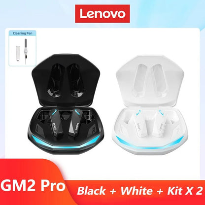 Lenovo GM2 Pro Bluetooth Wireless Earbuds - HD Call Dual Mode Gaming Headset - Kaiju Mafia