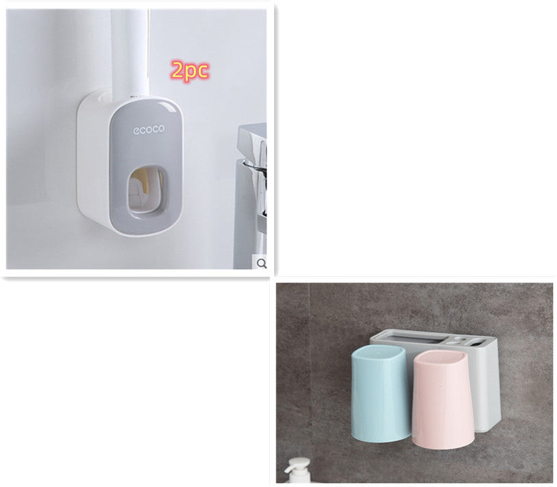 Automatic Toothpaste Holder Set