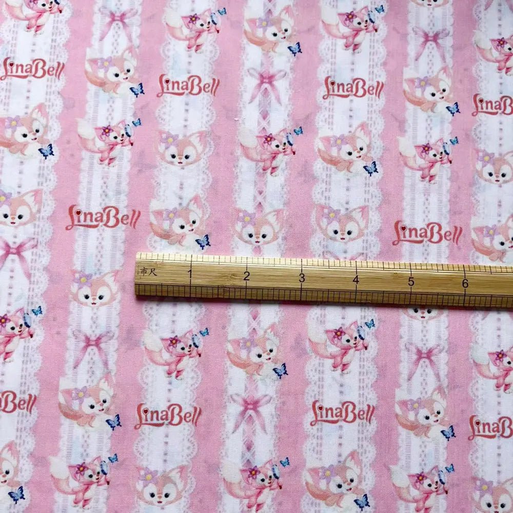 disney fabric 140x50CM Cartoon cotton fabric Patchwork Tissue Kid Home Textile Sewing Doll Dress Curtain Polyester cotton Fabric - Kaiju Mafia