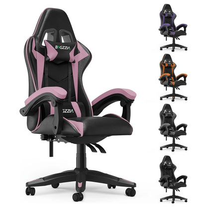Ergo Gaming Chair with Headrest &amp; Lumbar Support - Kaiju Mafia