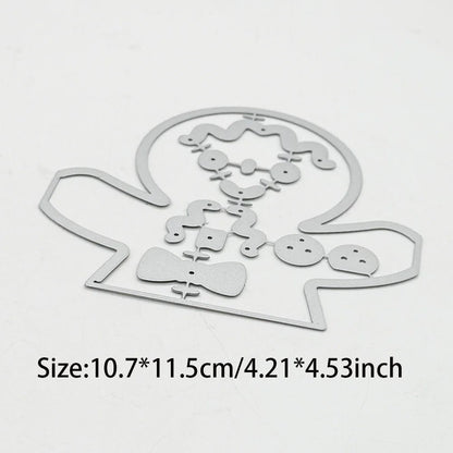 KSCRAFT Gift Bag Christmas Add On Cutting Dies Stencils for DIY Scrapbooking Decorative Embossing DIY Paper Cards - Kaiju Mafia