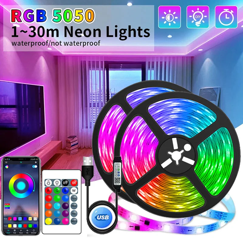 app controlled rgb led strip lights