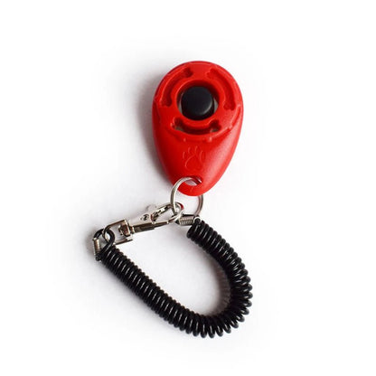 Adjustable Sound Clicker - Dog Training Tool with Wrist Strap and Key Chain - Kaiju Mafia
