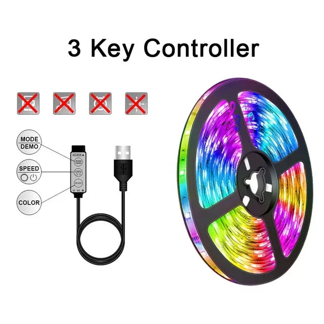 app controlled rgb led strip lights