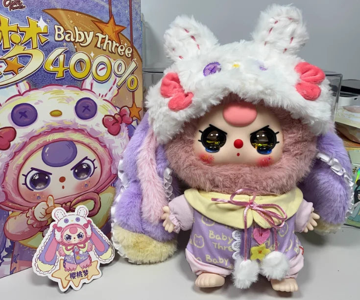 In stock new product Sweet Dream 400% plush blind box cute doll ornament for girls Valentines Day birthday gift can be collected