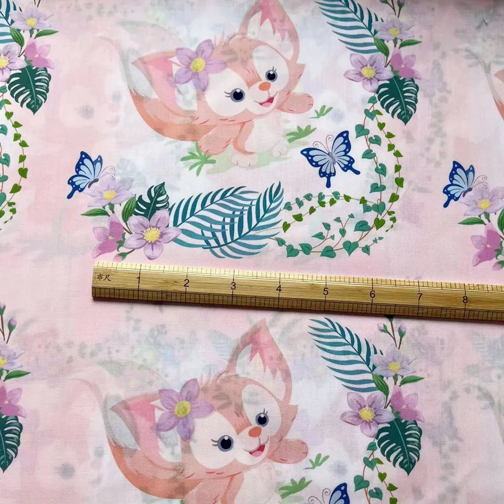 disney fabric 140x50CM Cartoon cotton fabric Patchwork Tissue Kid Home Textile Sewing Doll Dress Curtain Polyester cotton Fabric - Kaiju Mafia