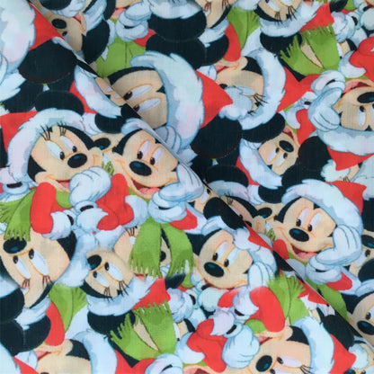 Disney Christmas Princess 50*145cm 100% Cotton Fabric Sewing Quilting Fabric Needlework Material DIY Handmade Patchework - Kaiju Mafia