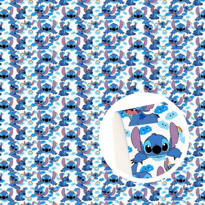 Disney Lilo And Stitch 50*145cm Polyester Cotton Fabric Sewing Quilting Fabric Needlework Material DIY Handmade - Kaiju Mafia