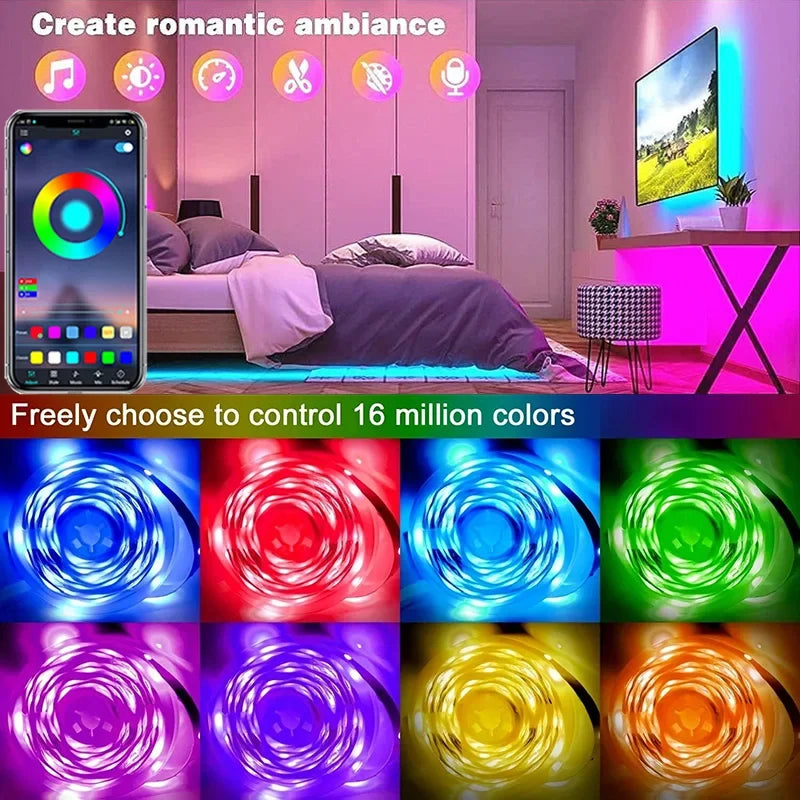 app controlled rgb led strip lights