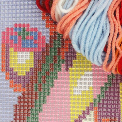 Unfinished DIY Embroidery Kit Pillow Cushion Case Christmas series Cross Stitch Set Needlework Handmade Sewing Craft 6CT - Kaiju Mafia