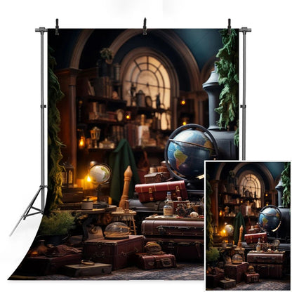 Magic Academy Vertical Section Backdrop Custom Hogwarts Theme Party Birthday Photography Poster Studio Decoration Background - Kaiju Mafia