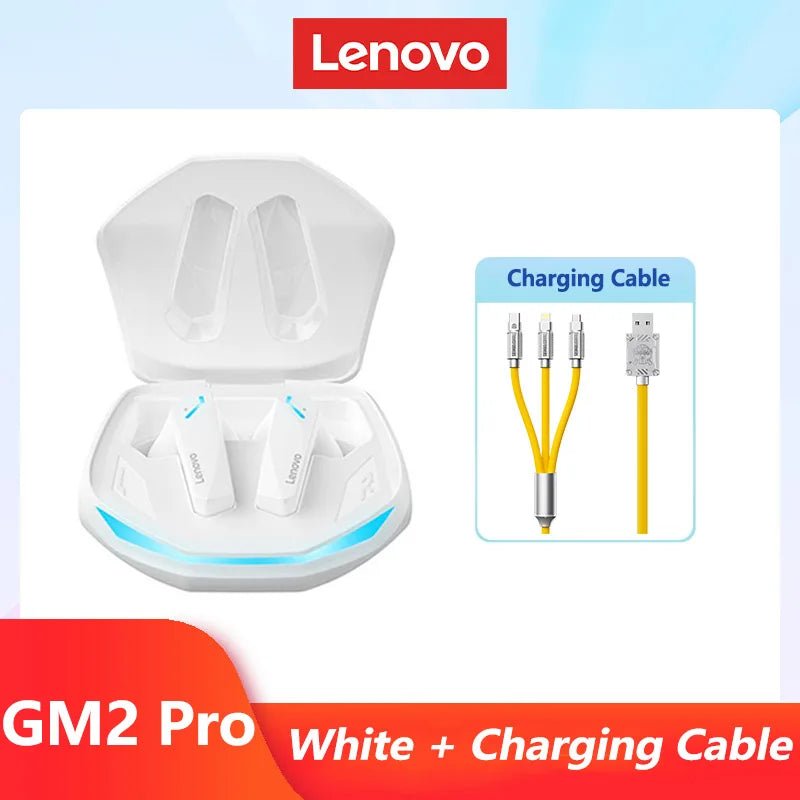 Lenovo GM2 Pro Bluetooth Wireless Earbuds - HD Call Dual Mode Gaming Headset - Kaiju Mafia