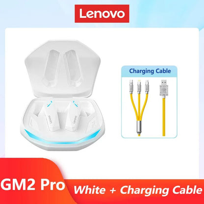 Lenovo GM2 Pro Bluetooth Wireless Earbuds - HD Call Dual Mode Gaming Headset - Kaiju Mafia