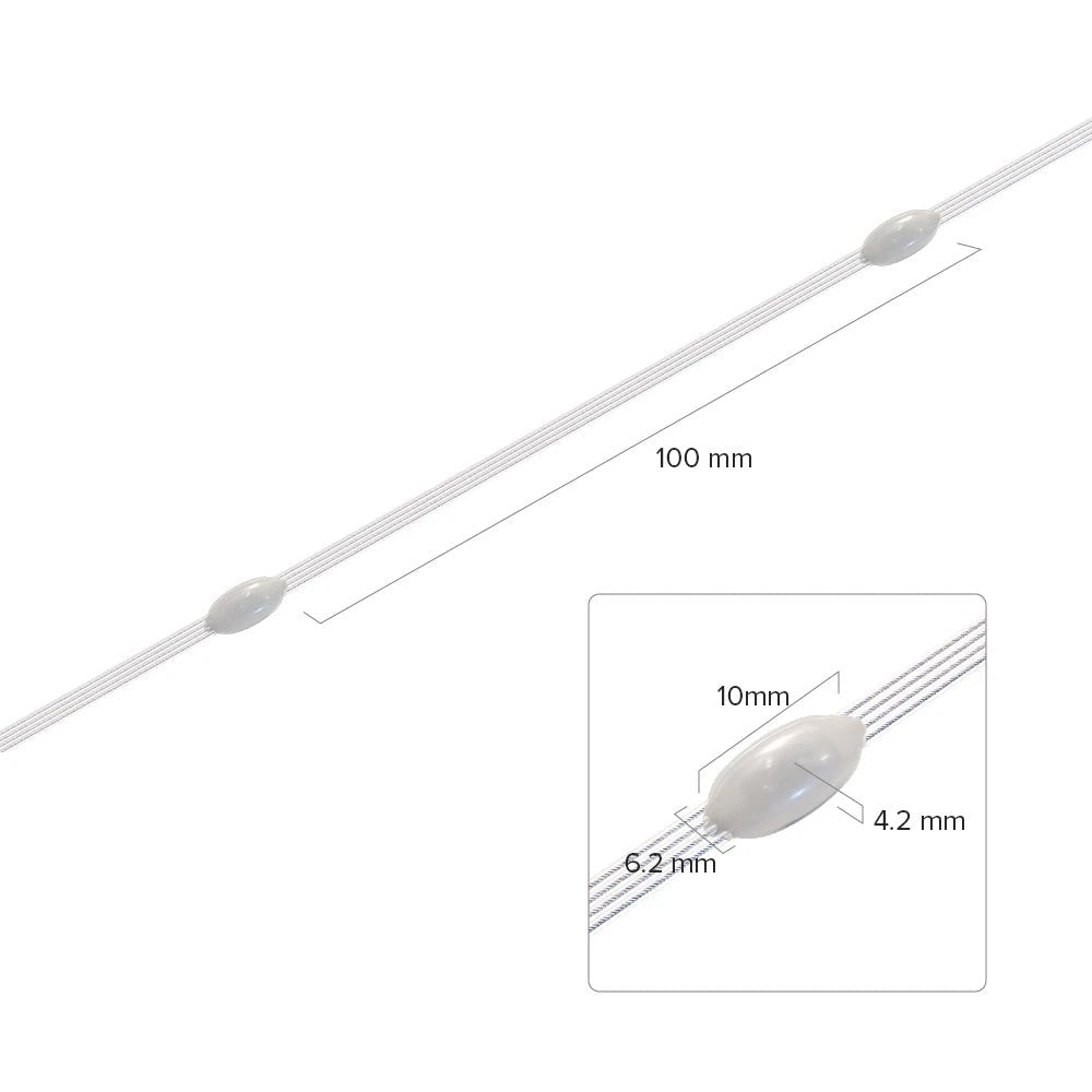 WS2812B RGBIC Christmas Lights LED String 5 m 50 leds WS2812 Birthday Party Room Decoration Light Addressable Individually DC5V - Kaiju Mafia