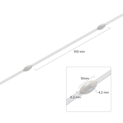 WS2812B RGBIC Christmas Lights LED String 5 m 50 leds WS2812 Birthday Party Room Decoration Light Addressable Individually DC5V - Kaiju Mafia