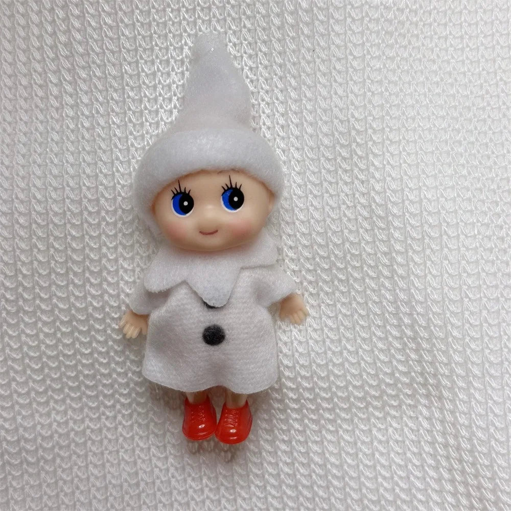 Christmas Mini Baby Elf Dolls Todder Elves Shining Kindness Craft Babies Doll Toy Decoration On The Shelf Gift For Girl Boy Kid - Kaiju Mafia