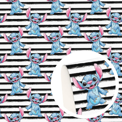 Disney Lilo and Stitch 50*145cm Polyester Cotton Fabric Sewing Quilting Fabric Needlework Material DIY Handmade