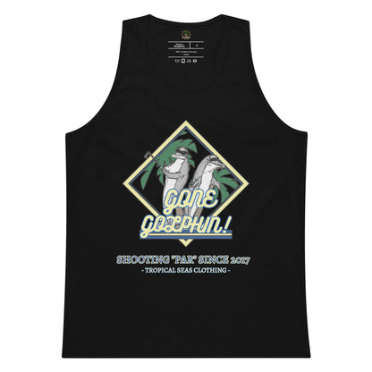 Men’s Premium Gone Golphin Tank Top - Kaiju Mafia