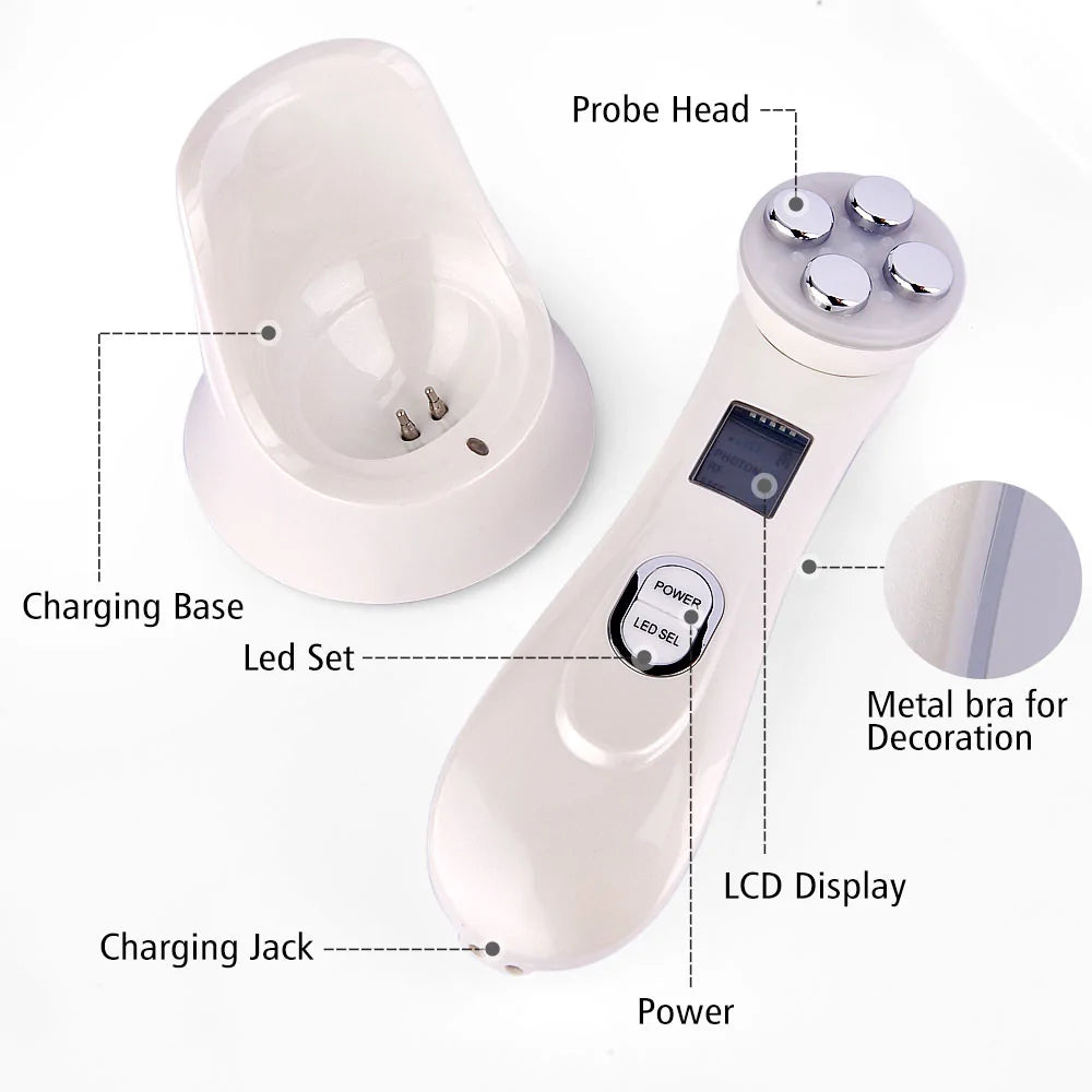 5-in-1 LED Beauty Device