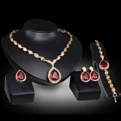 Gold Indian Jewelry Set