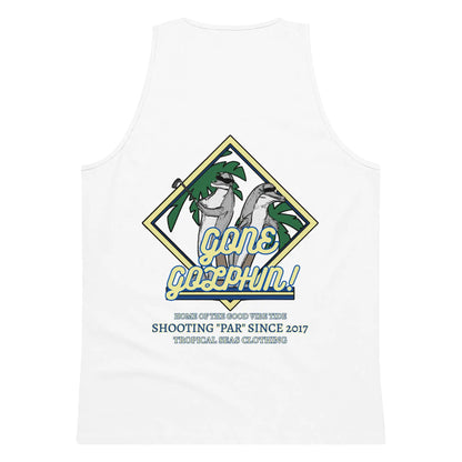 Men’s Premium Gone Golphin Tank Top - Kaiju Mafia