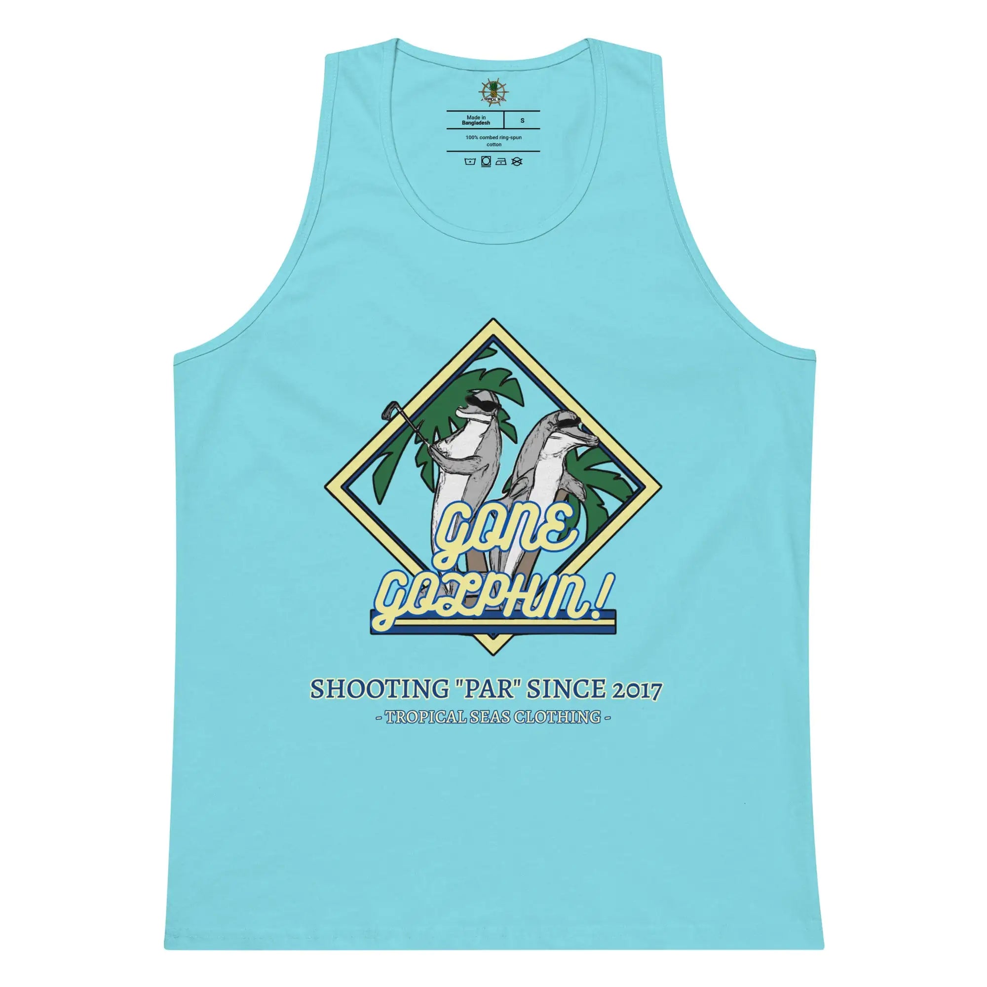 Men’s Premium Gone Golphin Tank Top - Kaiju Mafia